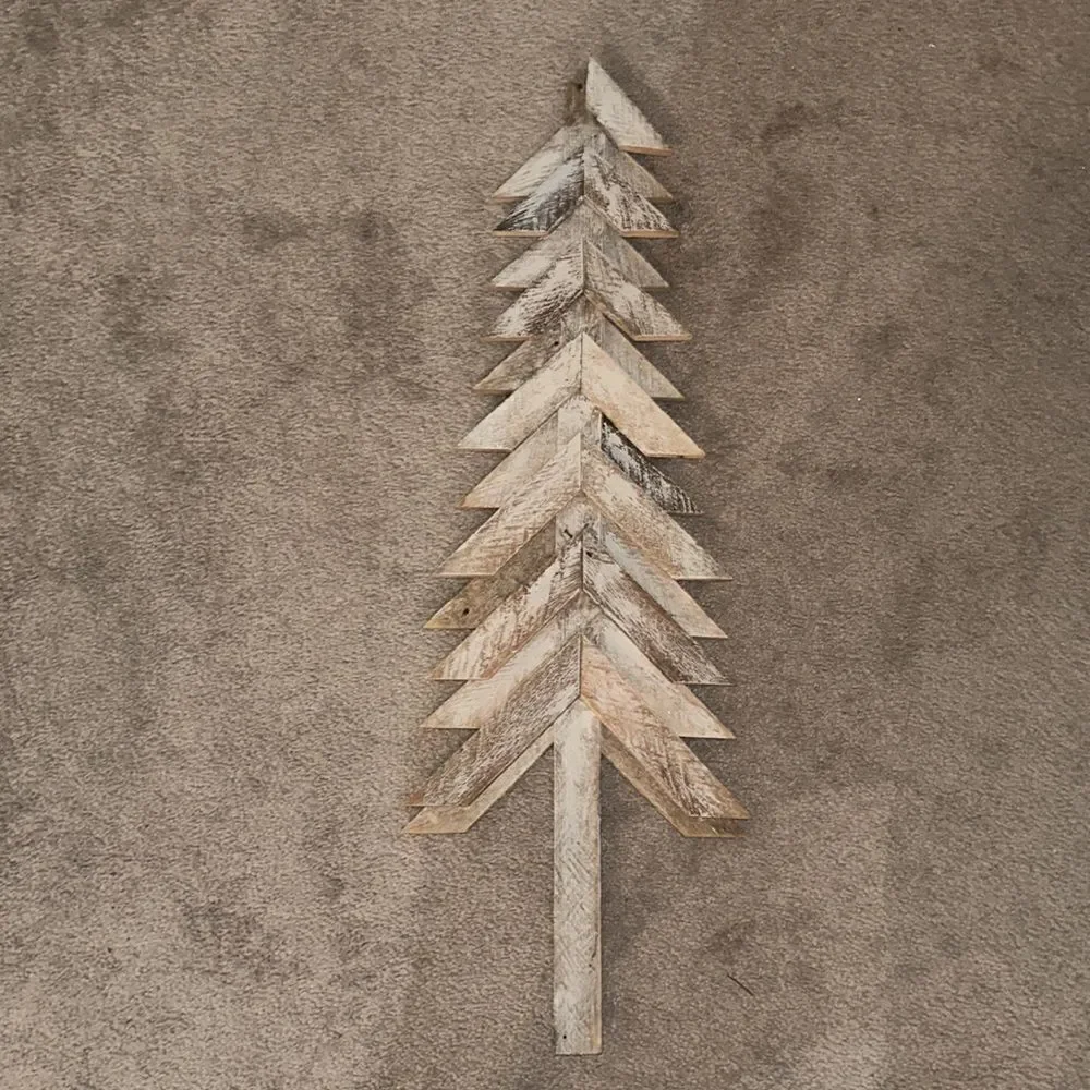 Wood Christmas Tree Stake!